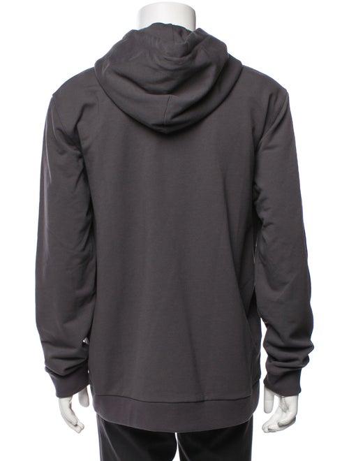 Theory V-Neck Long Sleeve Hoodie