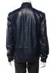 Theory Lamb Leather Bomber Jacket