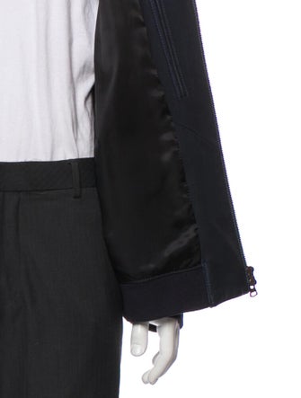 Theory Lamb Leather Bomber Jacket