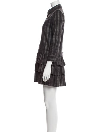 Theory Striped Mini Dress