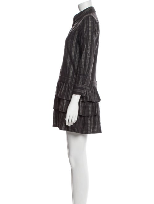 Theory Striped Mini Dress
