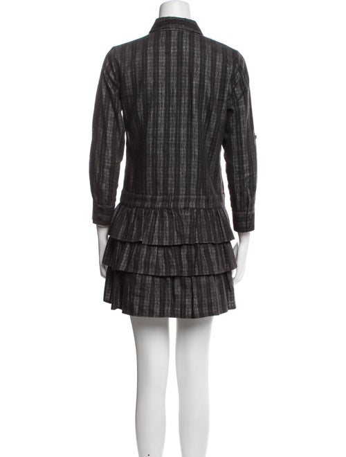 Theory Striped Mini Dress