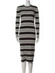 Theory Merino Wool Midi Length Dress