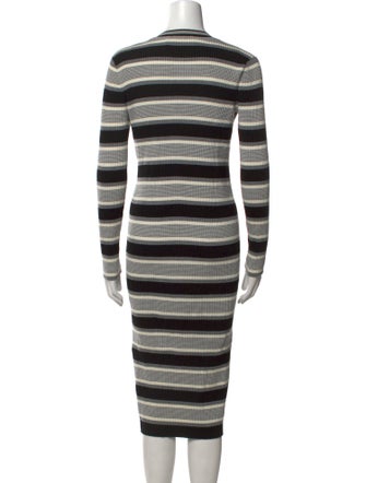 Theory Merino Wool Midi Length Dress