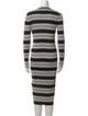 Theory Merino Wool Midi Length Dress