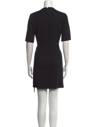 Theory Bateau Neckline Mini Dress