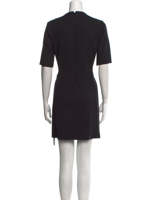 Theory Bateau Neckline Mini Dress