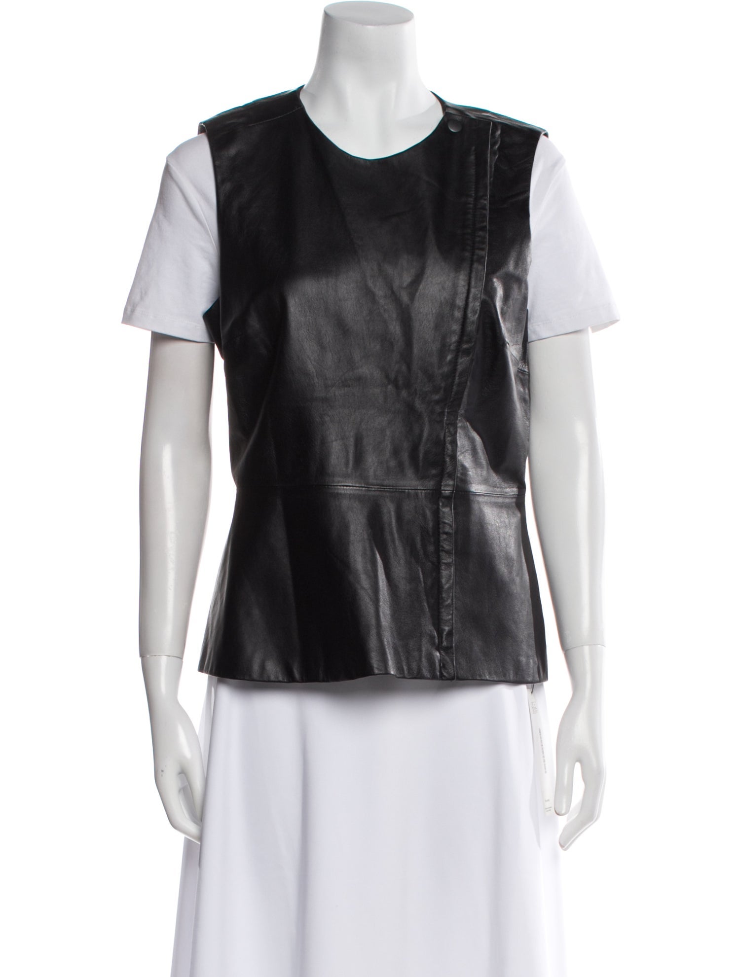 Theory Lamb Leather Vest