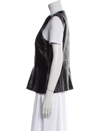 Theory Lamb Leather Vest
