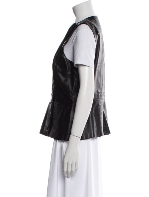 Theory Lamb Leather Vest