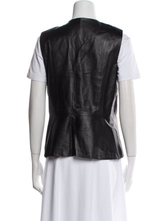 Theory Lamb Leather Vest