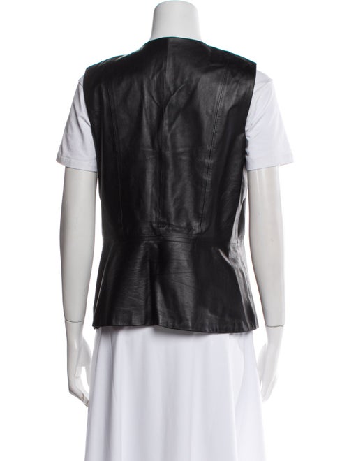 Theory Lamb Leather Vest