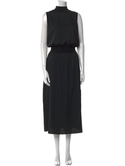 Theory Mock Neck Long Dress