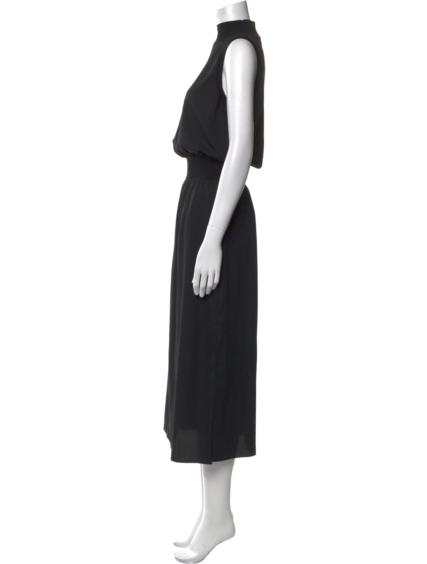 Theory Mock Neck Long Dress