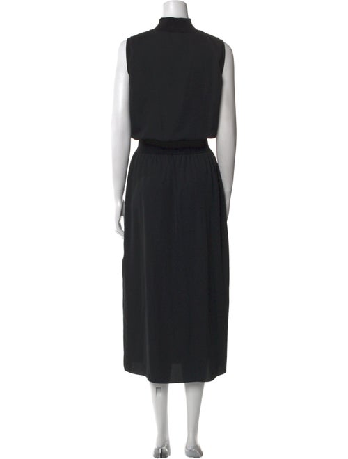 Theory Mock Neck Long Dress