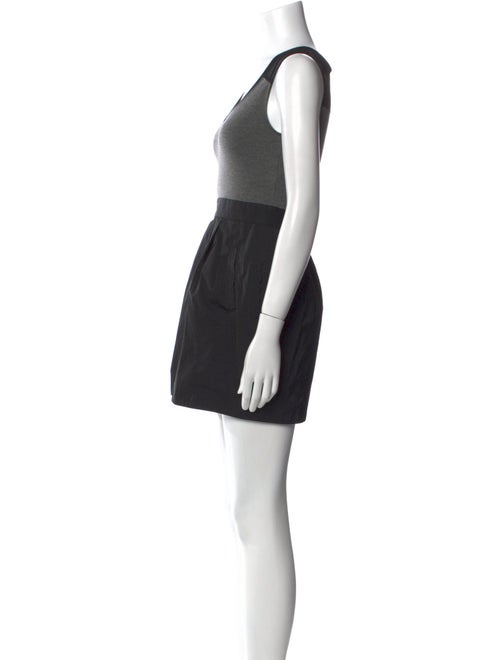 Theory Scoop Neck Mini Dress