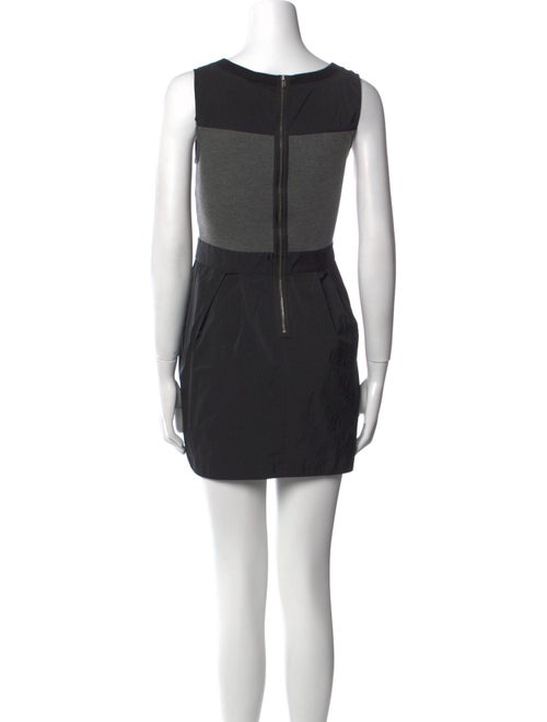 Theory Scoop Neck Mini Dress