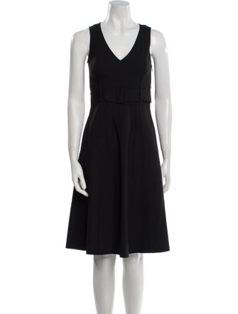 Theory Wool Knee-Length Dress