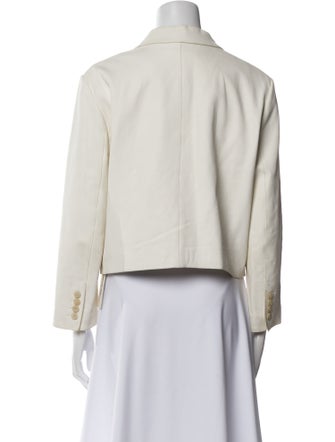 Theory Lamb Leather Blazer