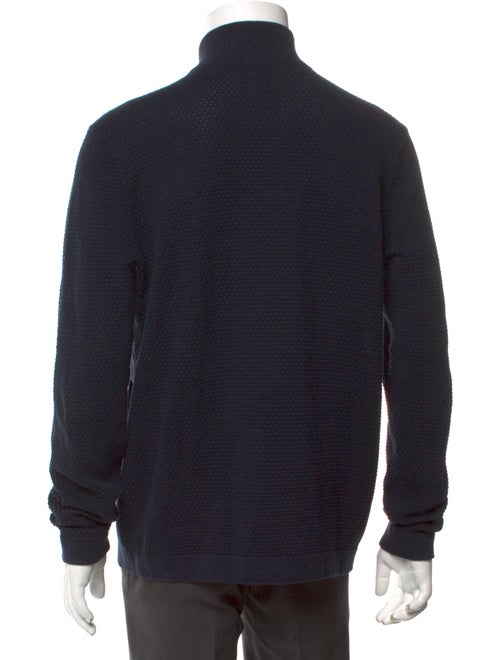 Theory Mock Neck Long Sleeve Cardigan