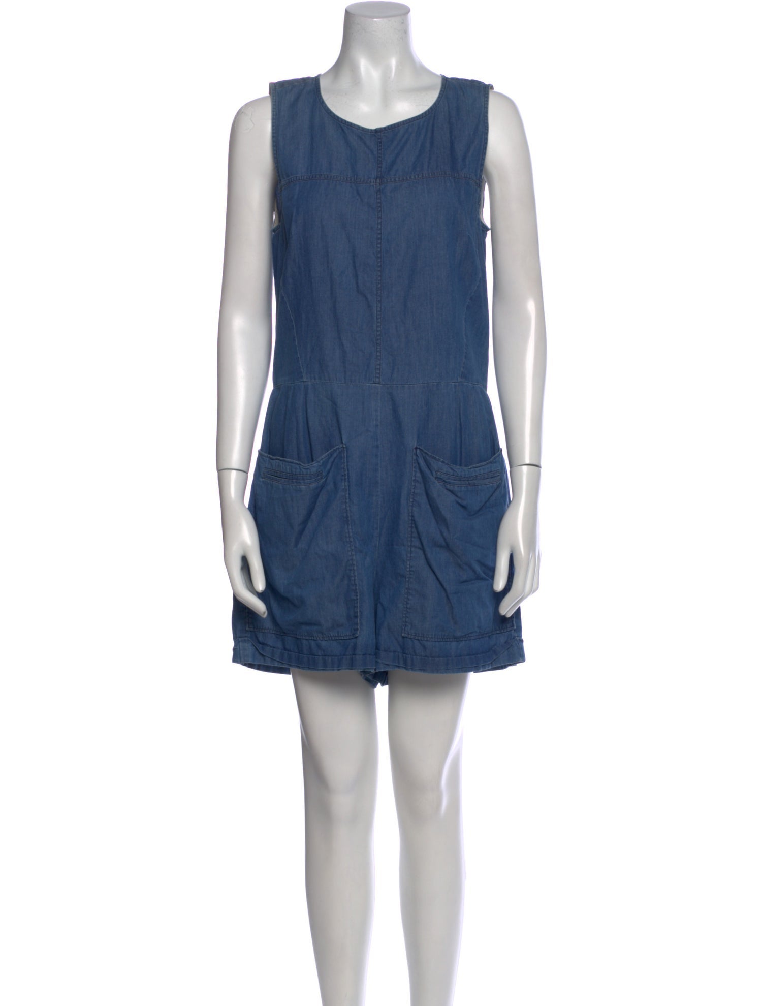 Theory Scoop Neck Romper