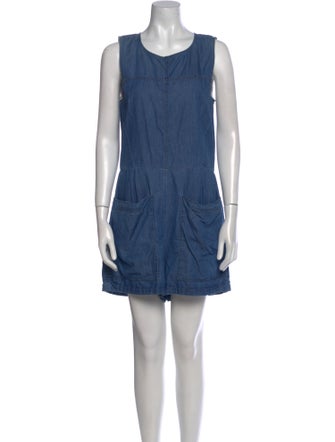 Theory Scoop Neck Romper