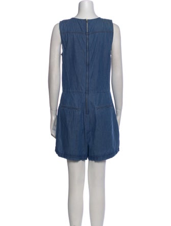 Theory Scoop Neck Romper