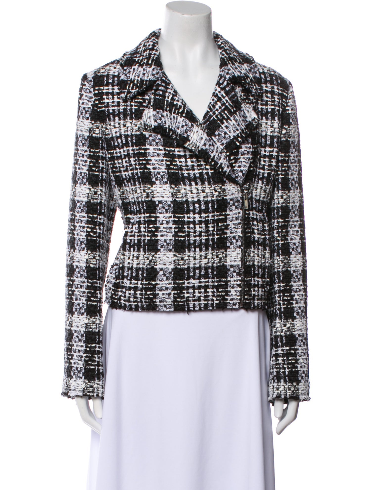 Theory Plaid Print Blazer