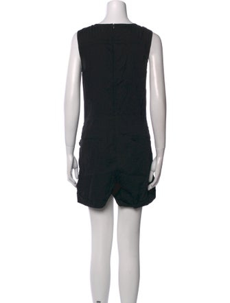 Theory Linen Scoop Neck Romper