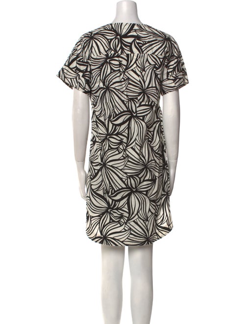 Theory Printed Knee-Length Dress