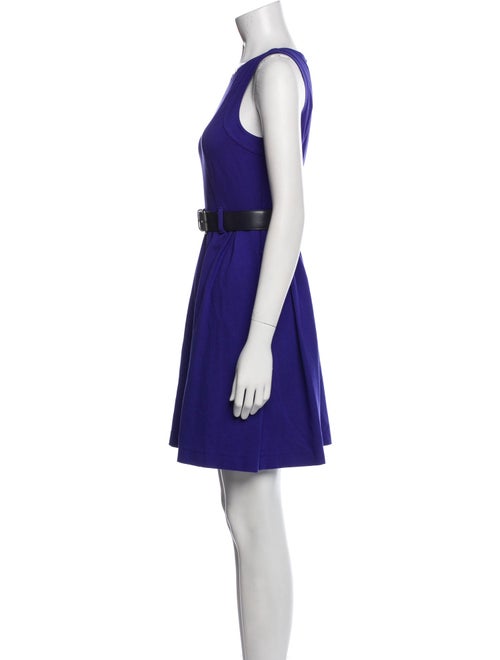 Theory Scoop Neck Mini Dress