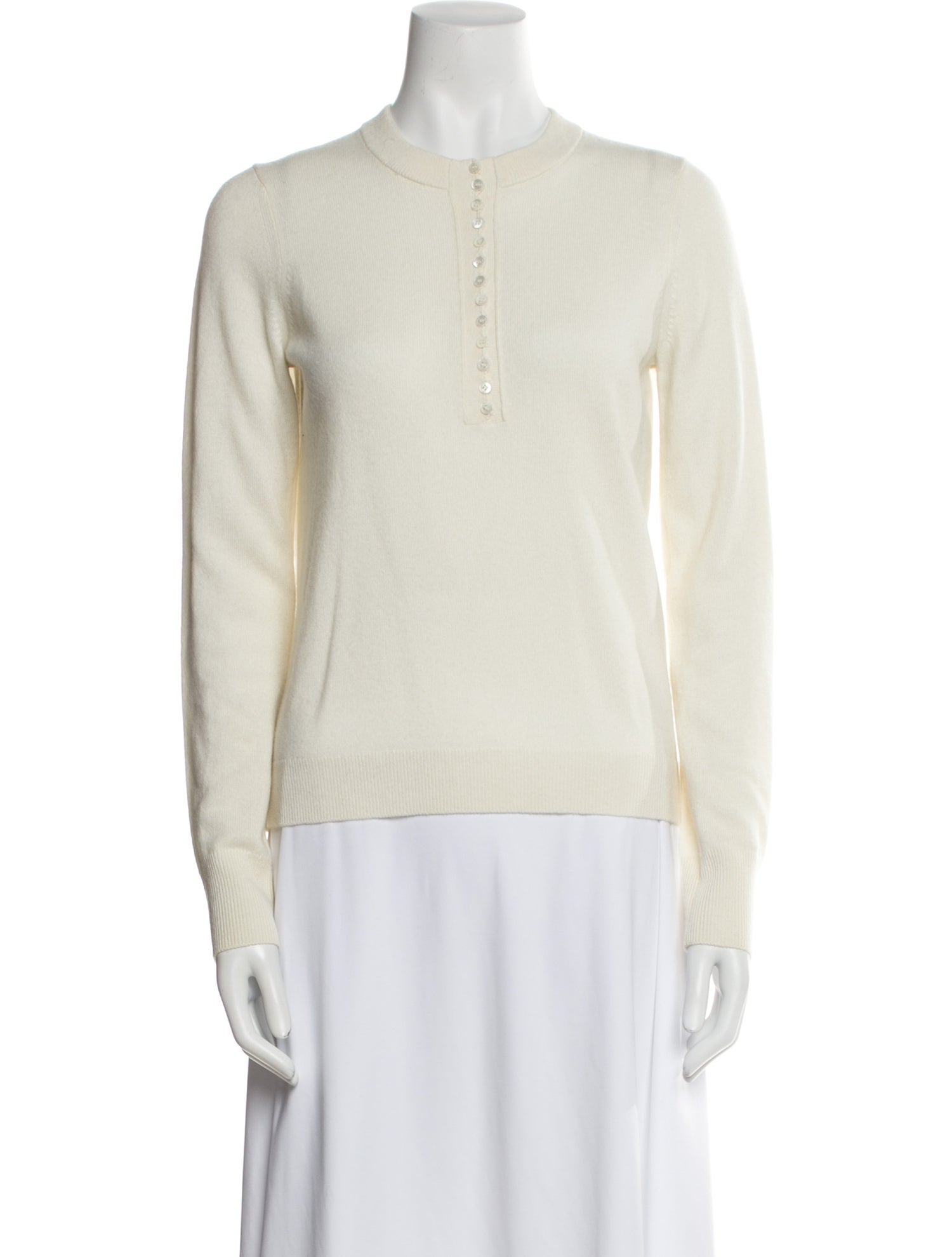 Theory Cashmere Crew Neck Sweater