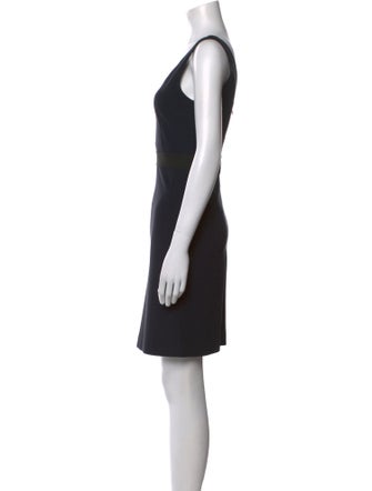 Theory V-Neck Mini Dress