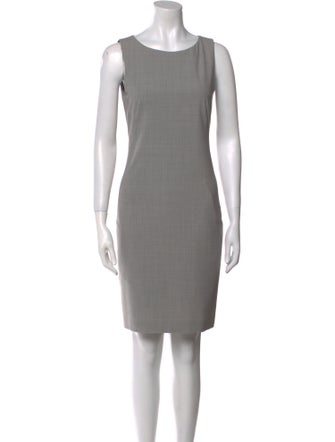 Theory Virgin Wool Mini Dress