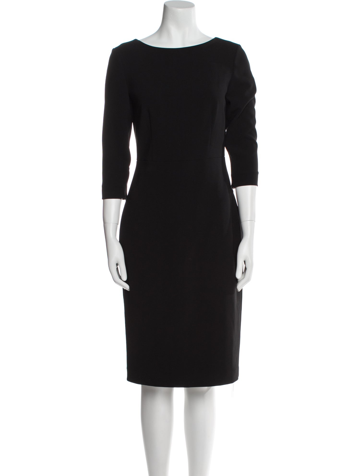 Theory Bateau Neckline Knee-Length Dress