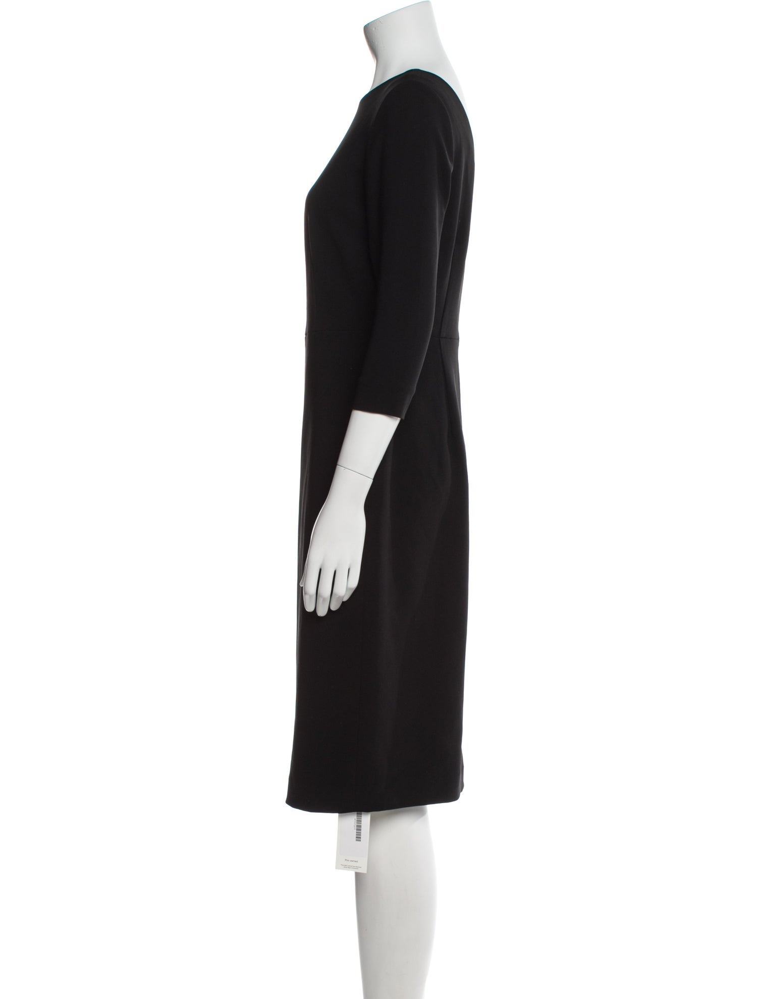 Theory Bateau Neckline Knee-Length Dress