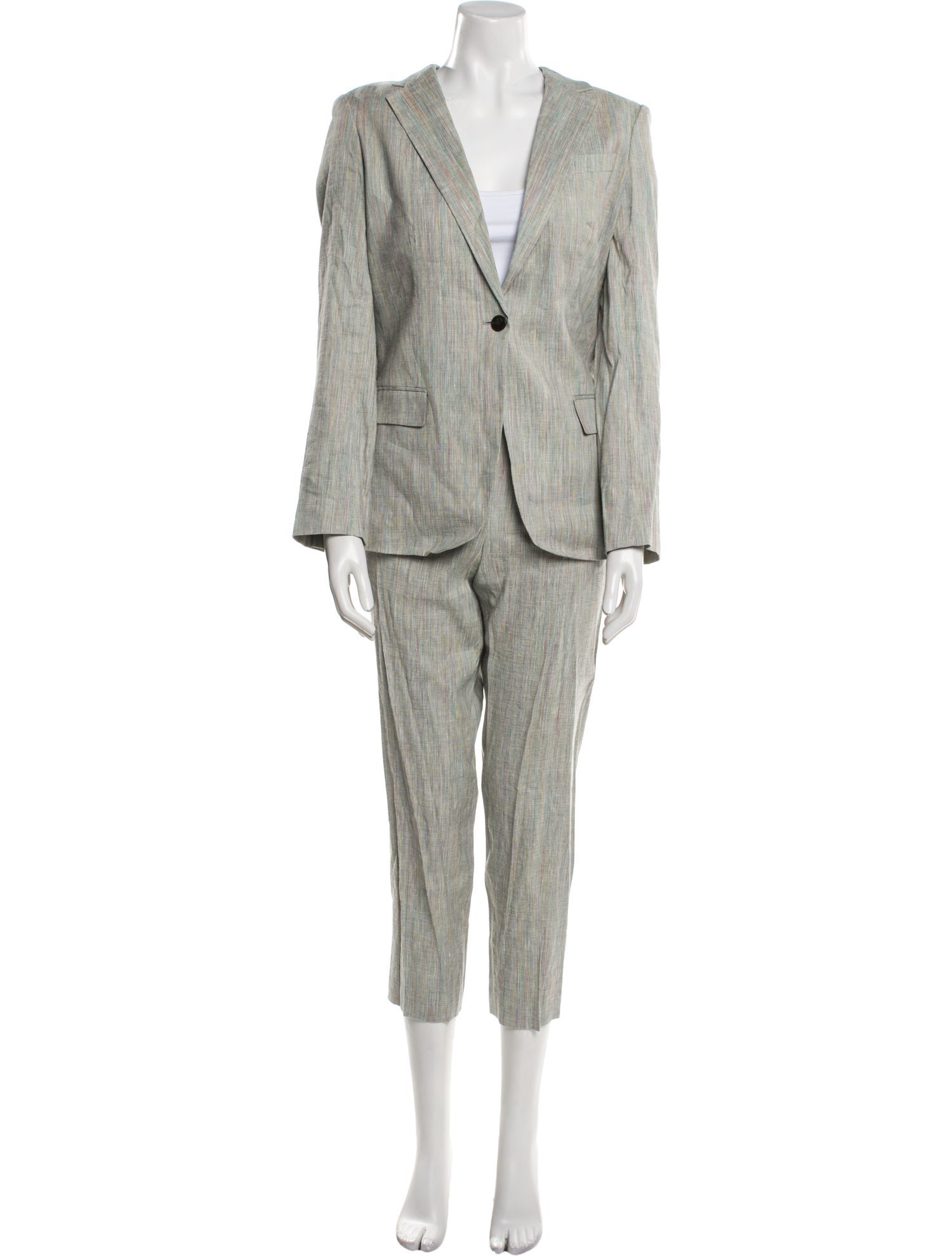 Theory Linen Pantsuit w/ Tags