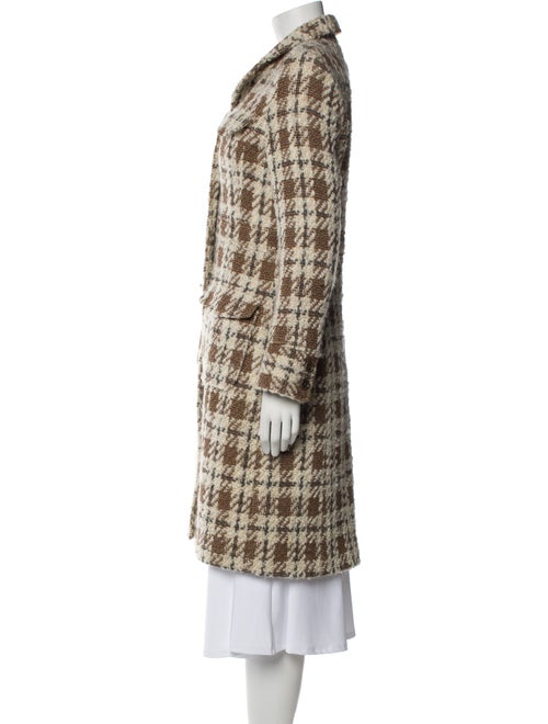 Theory Wool Houndstooth Print Coat