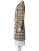 Theory Wool Houndstooth Print Coat