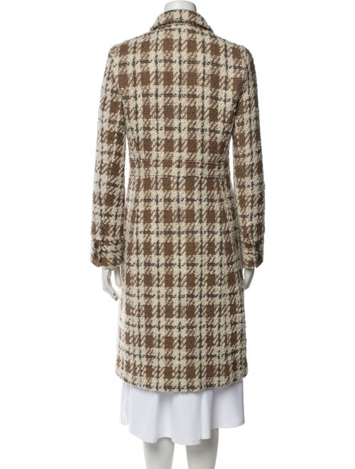 Theory Wool Houndstooth Print Coat
