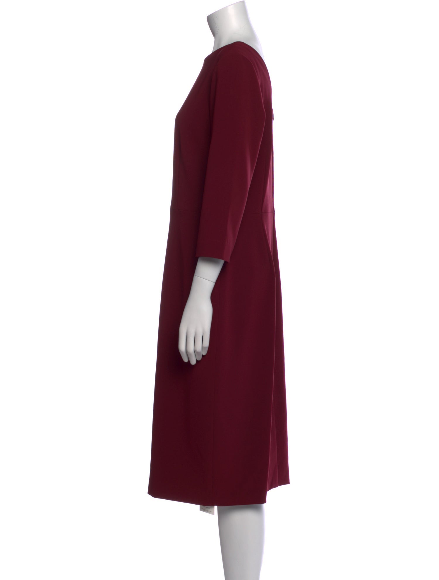 Theory Bateau Neckline Midi Length Dress