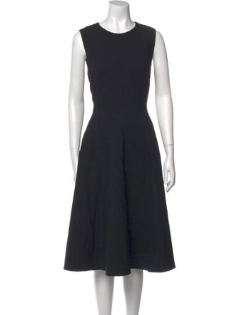 Theory Wool Midi Length Dress
