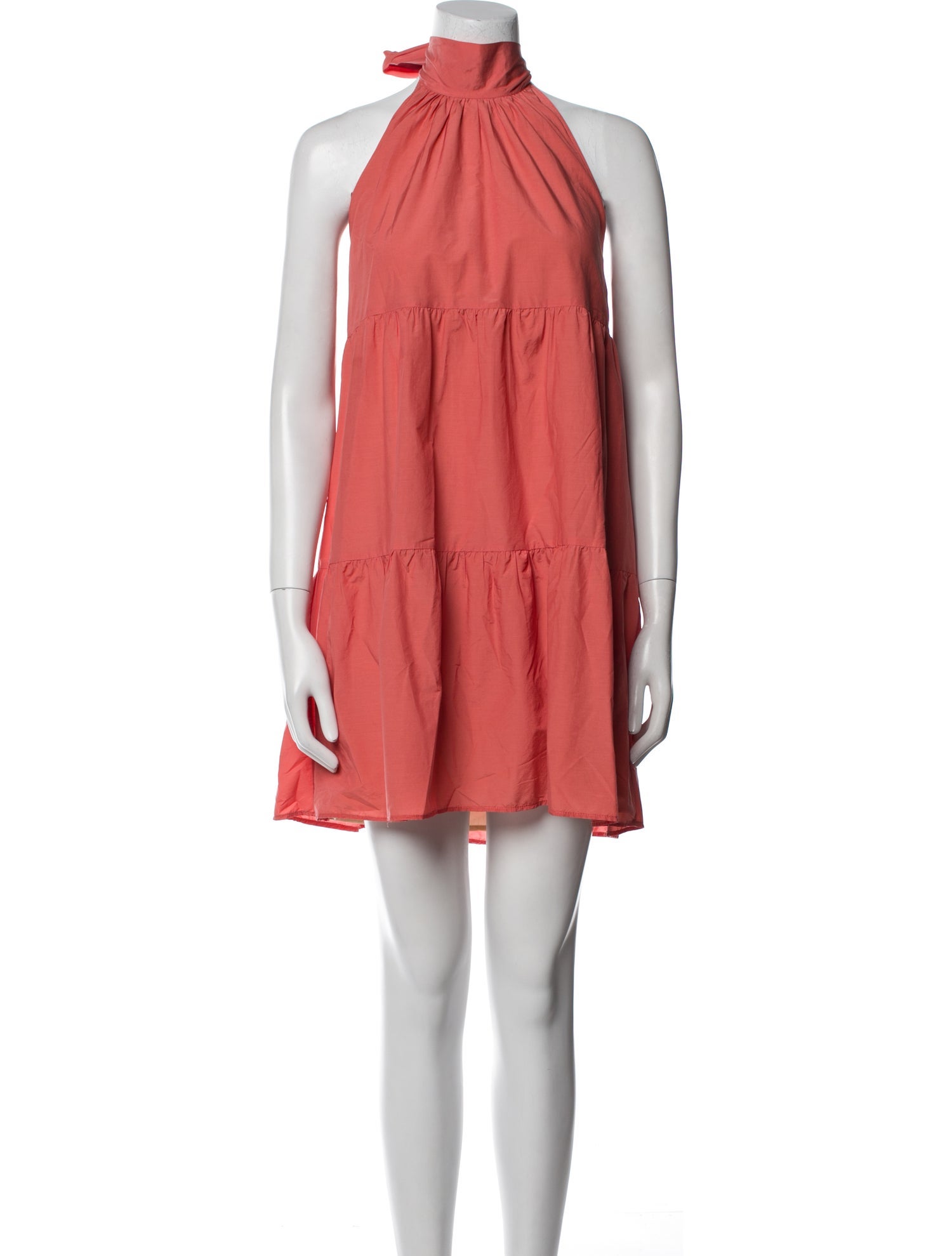 Theory Mock Neck Mini Dress