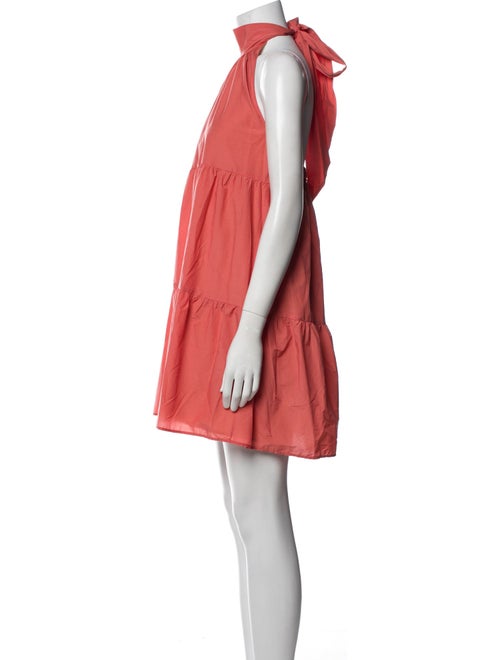 Theory Mock Neck Mini Dress