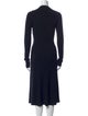 Theory Merino Wool Midi Length Dress