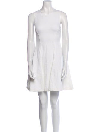 Theory Crew Neck Mini Dress