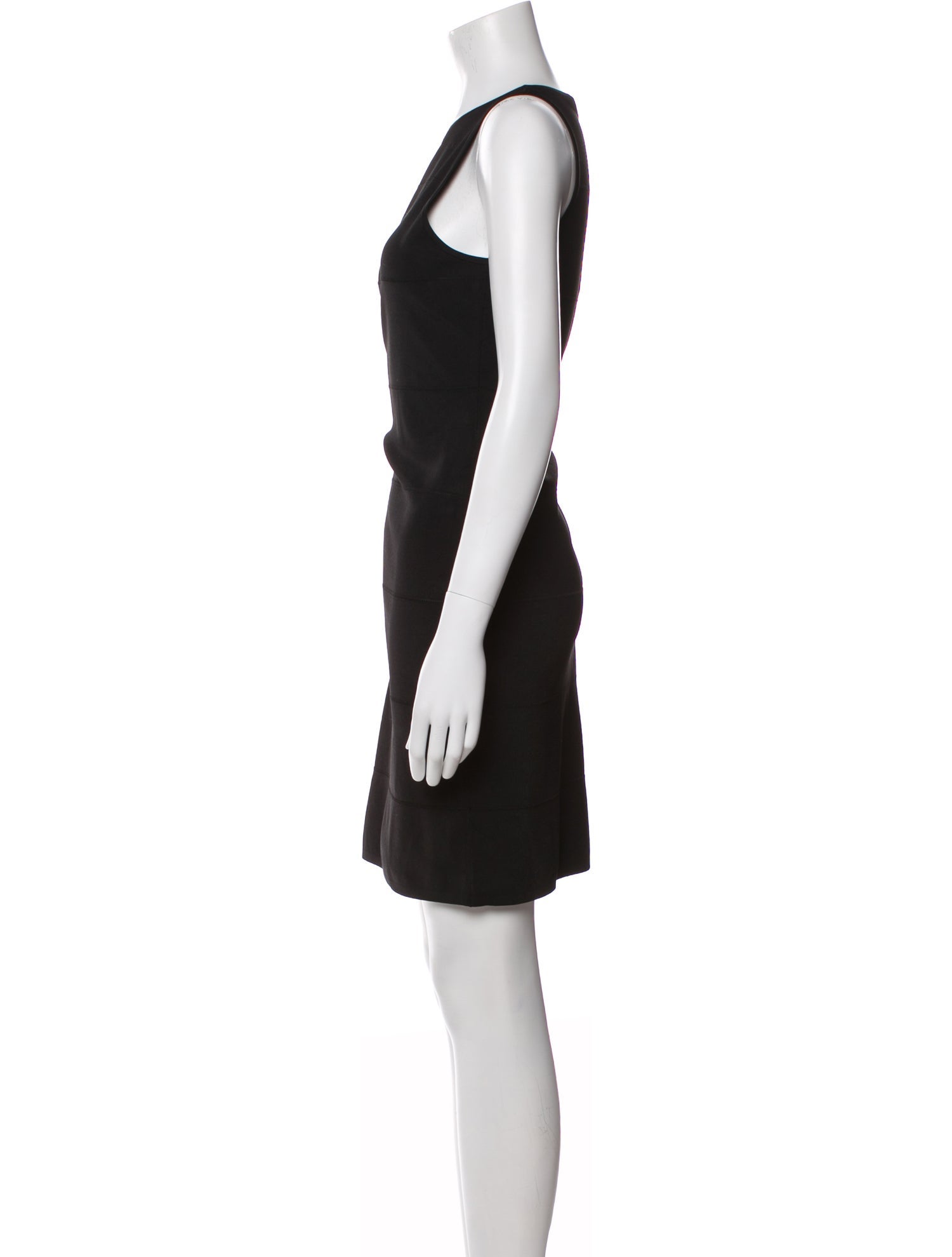 Theory Scoop Neck Mini Dress