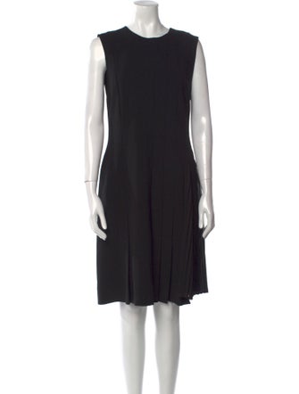 Theory Crew Neck Knee-Length Dress