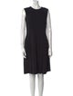 Theory Crew Neck Knee-Length Dress