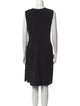 Theory Crew Neck Knee-Length Dress